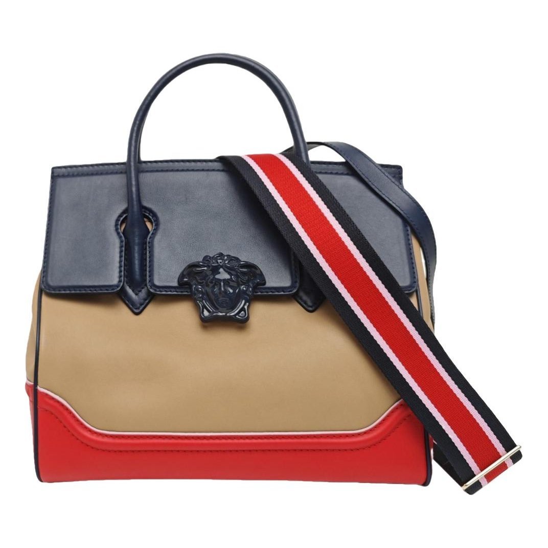 Palazzo Empire leather handbag