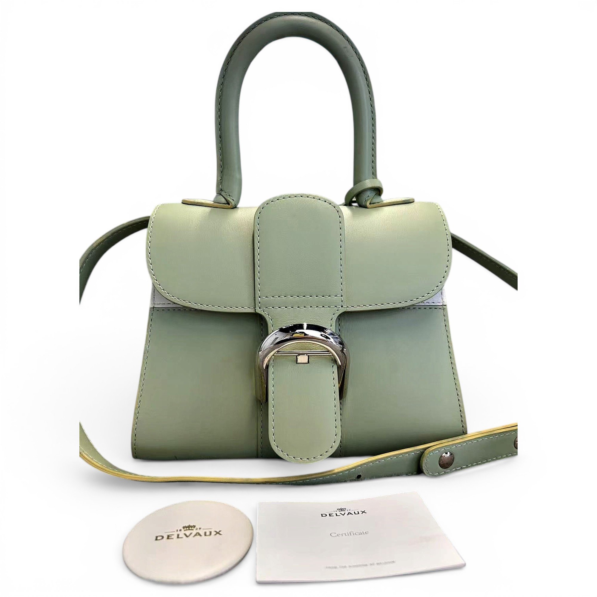 Brillant leather handbag