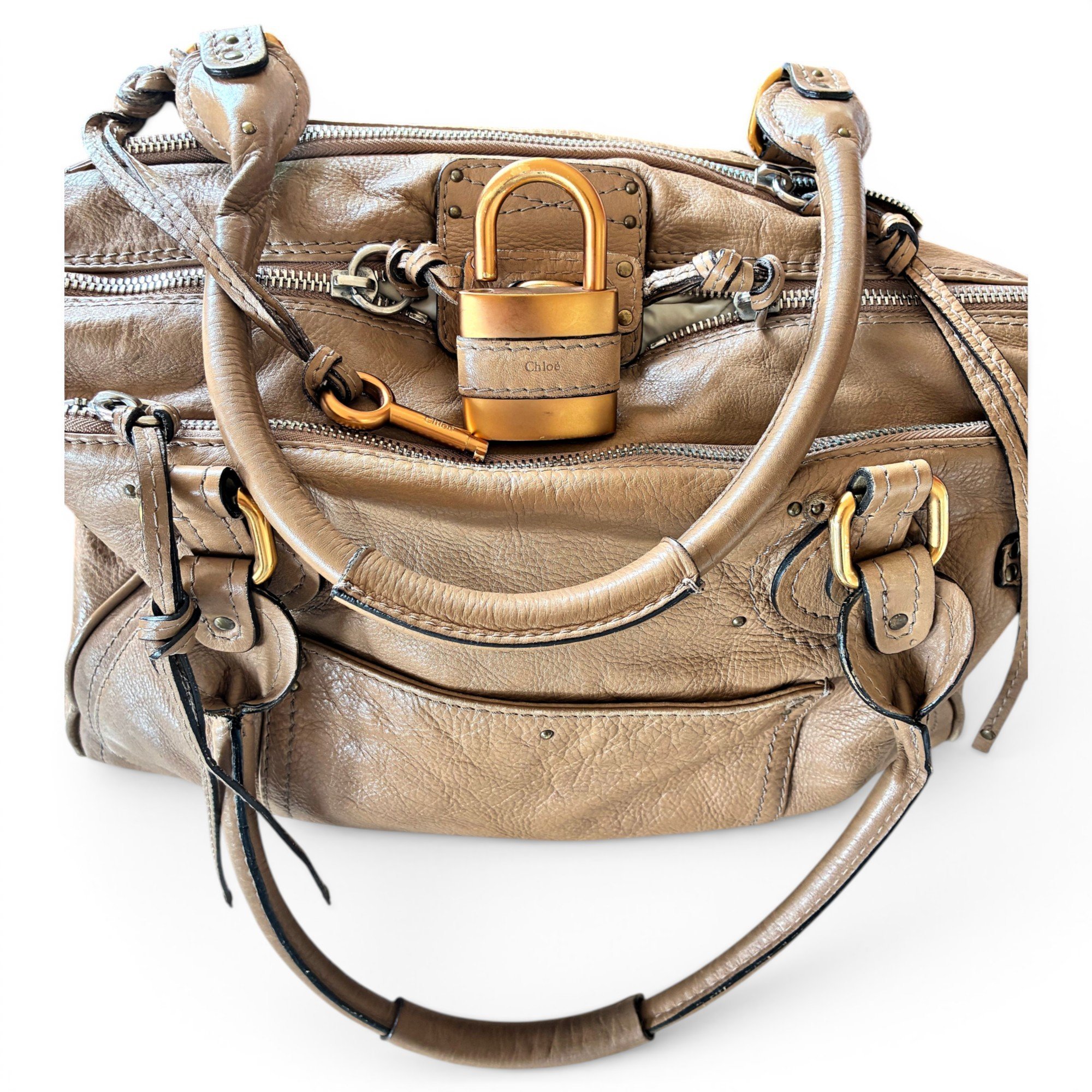 Paddington leather handbag