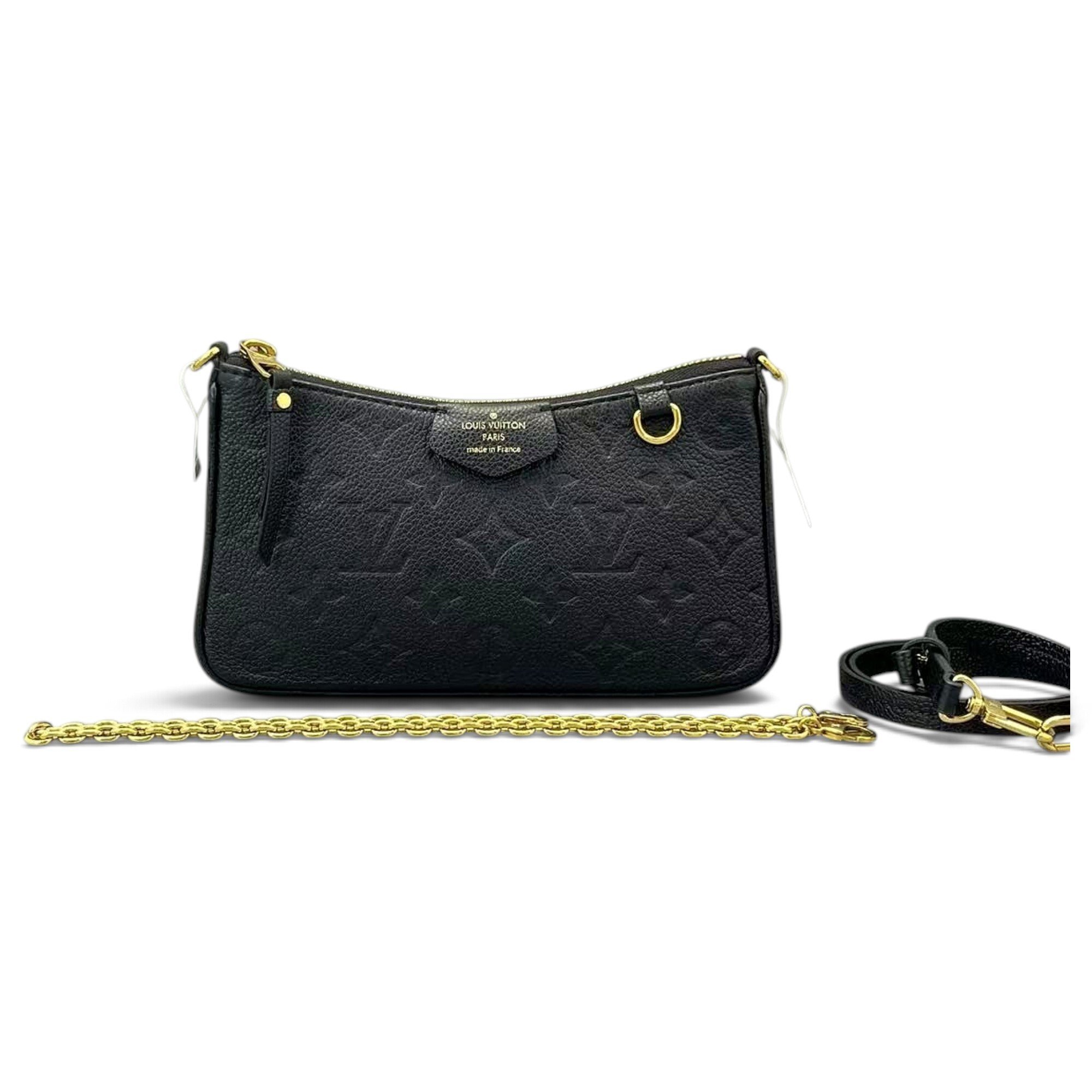 Easy Pouch On Strap leather crossbody bag