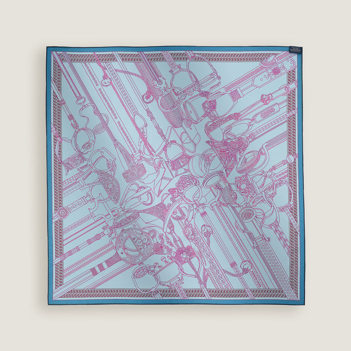 Concours d'Etriers Remix Double Face Scarf 70
