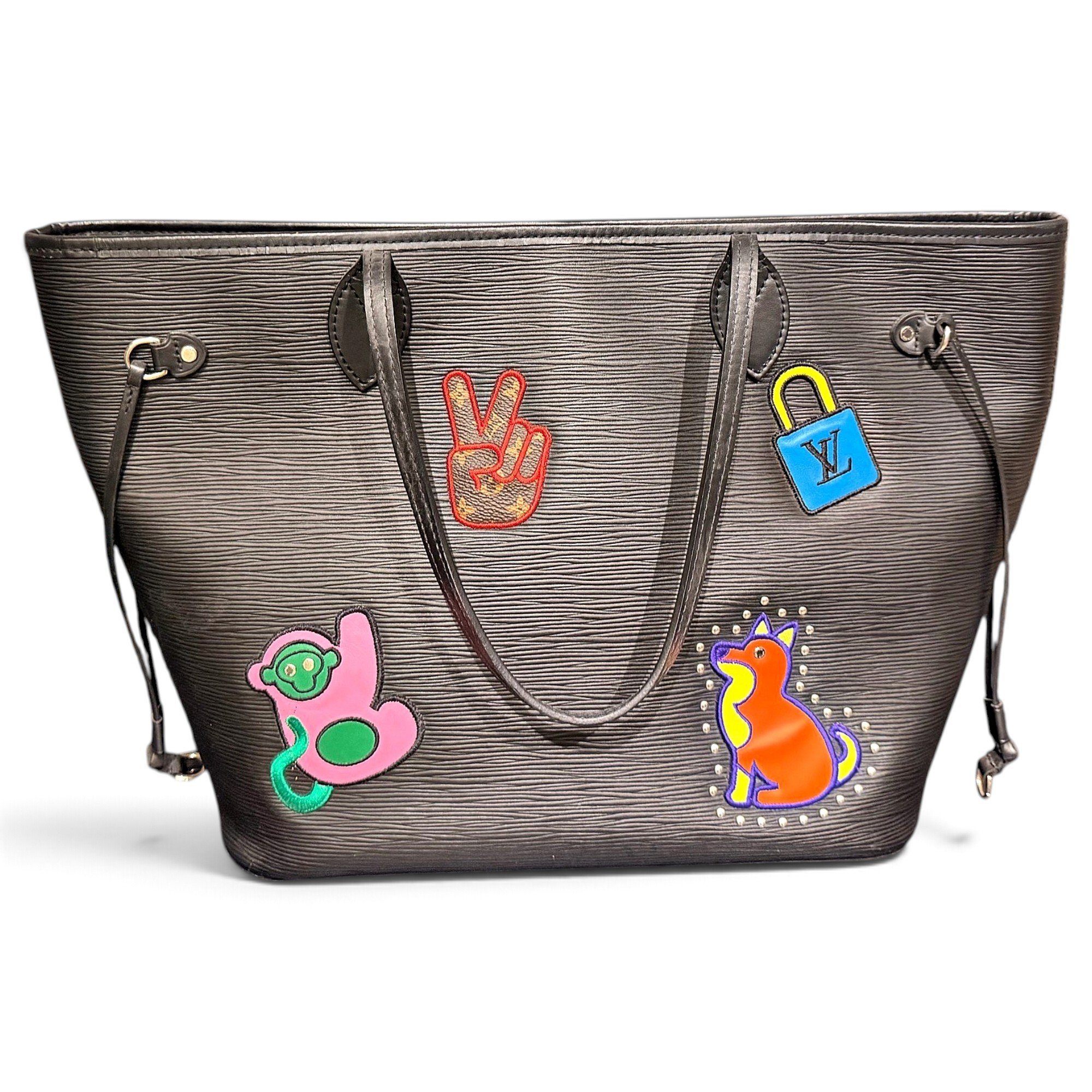 Neverfull leather tote