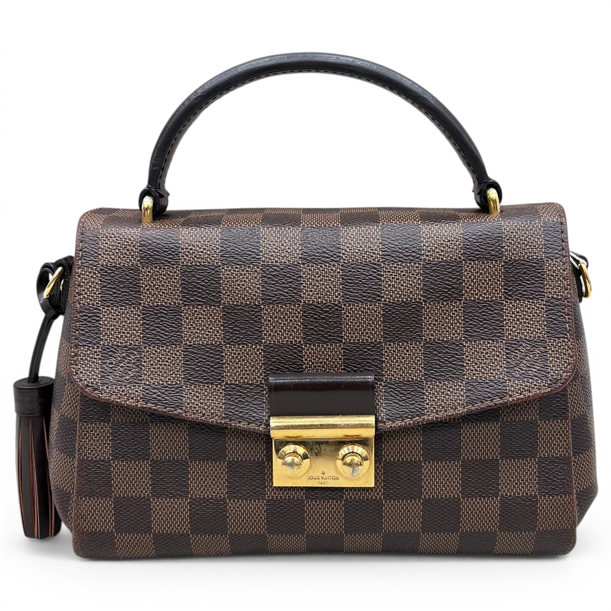 Croisette leather handbag