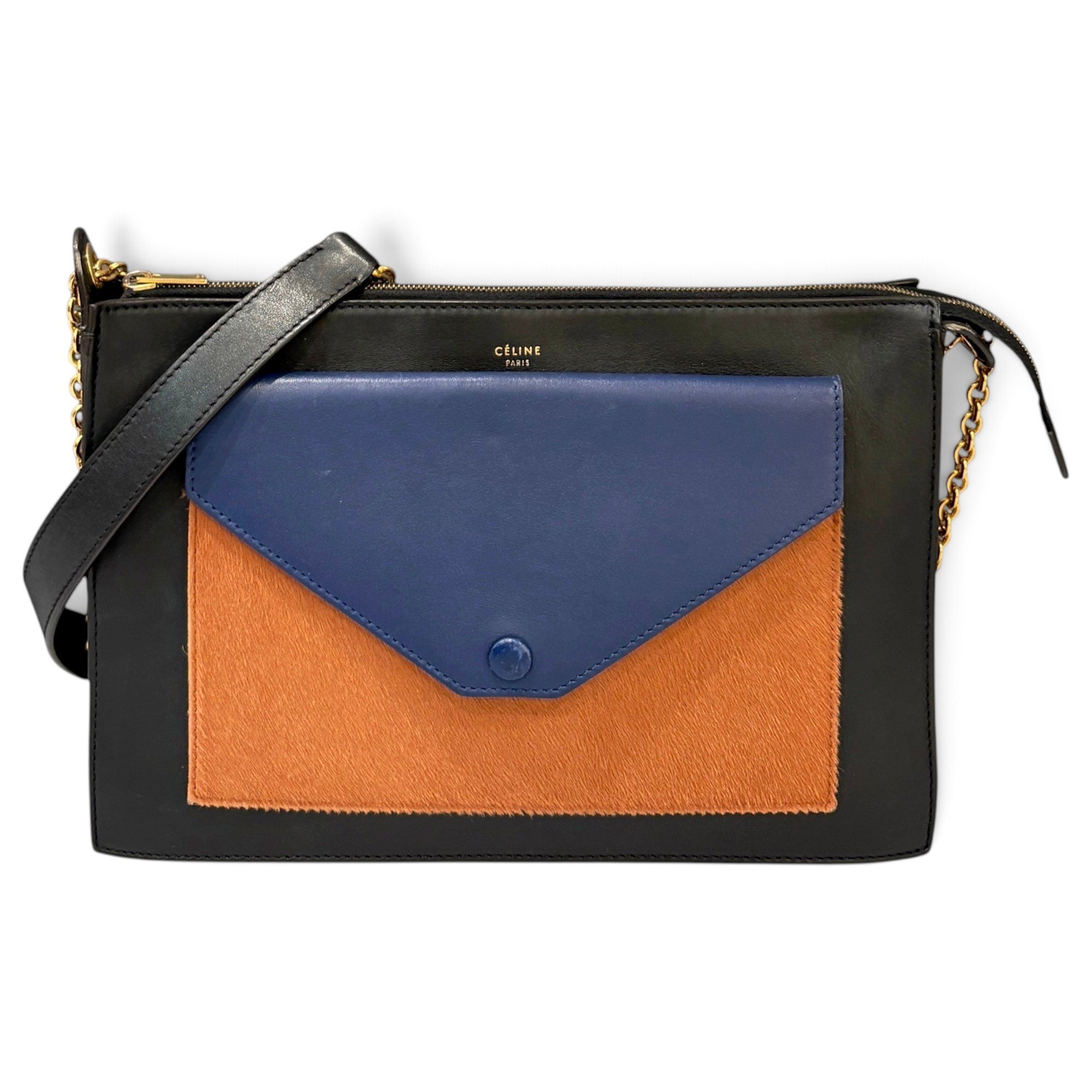Pony-style calfskin handbag