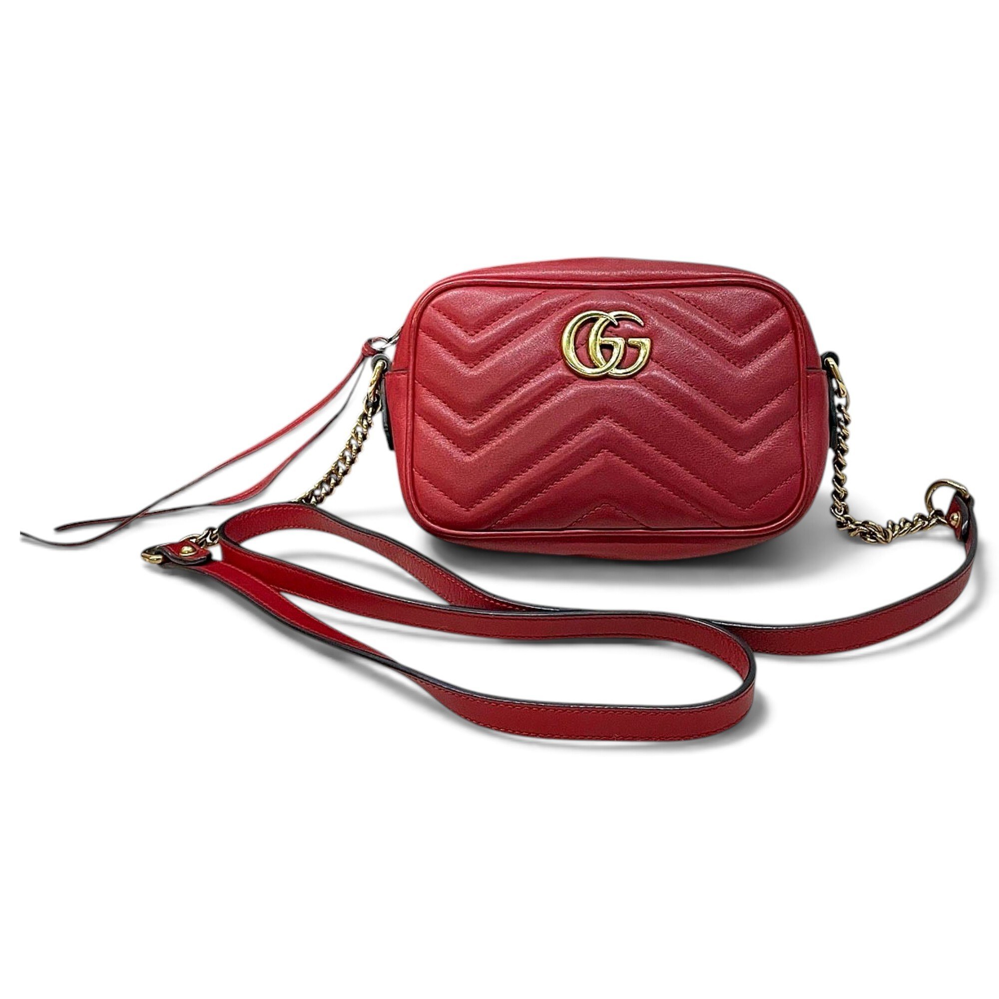 GG Marmont leather crossbody bag