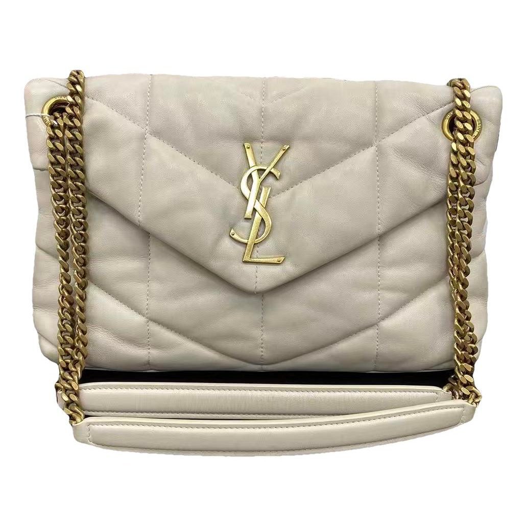 Loulou Puffer leather crossbody bag