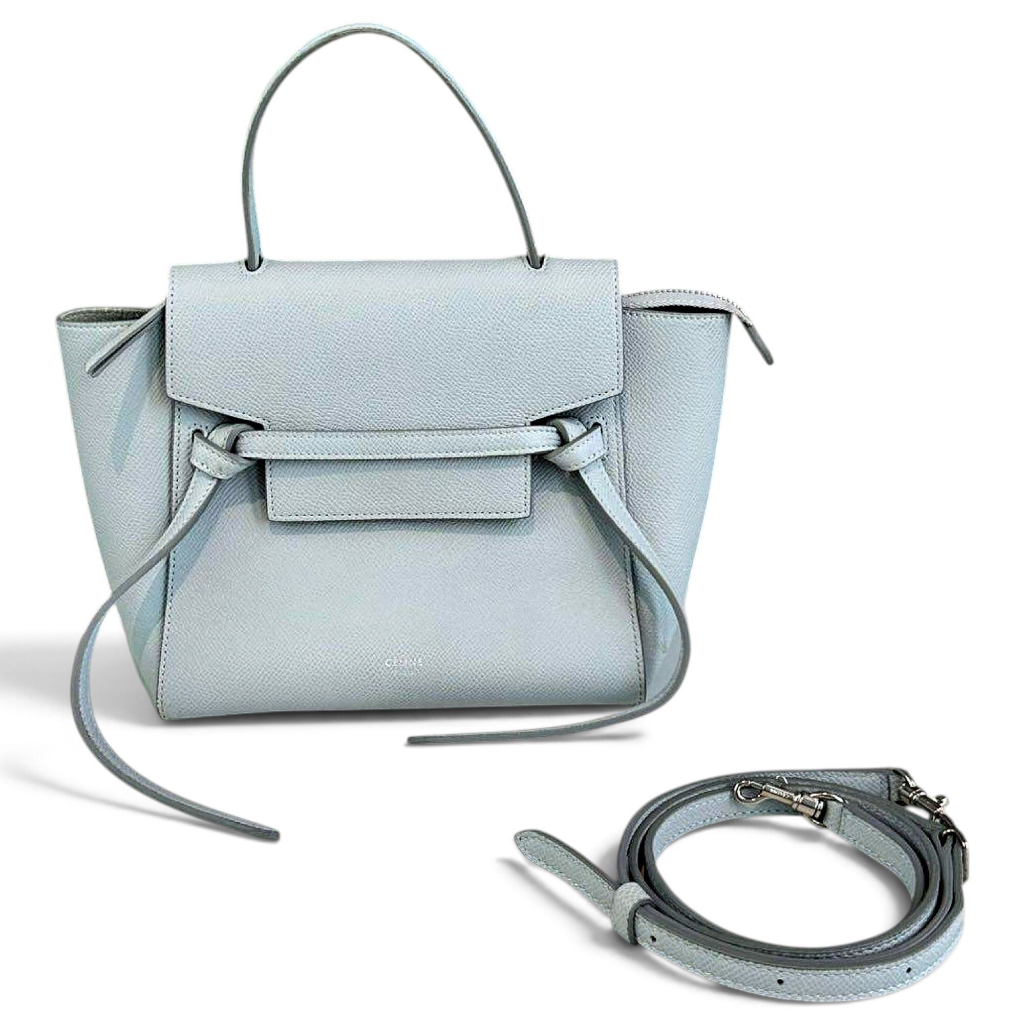 Belt leather bag