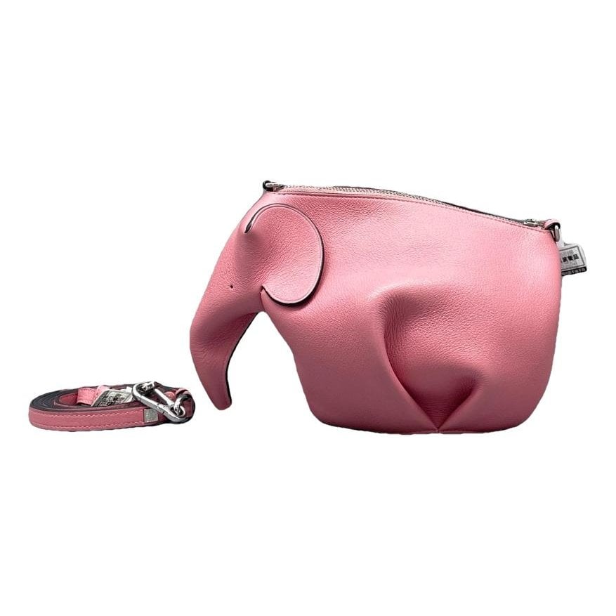 Animals leather handbag