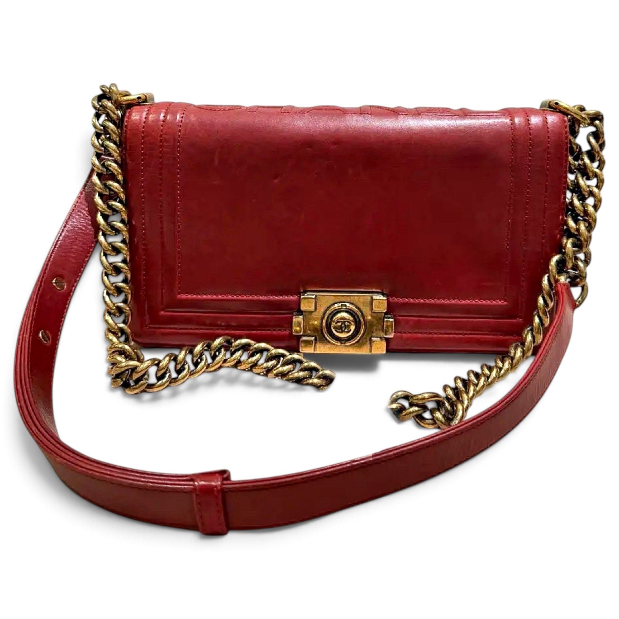 Boy leather handbag