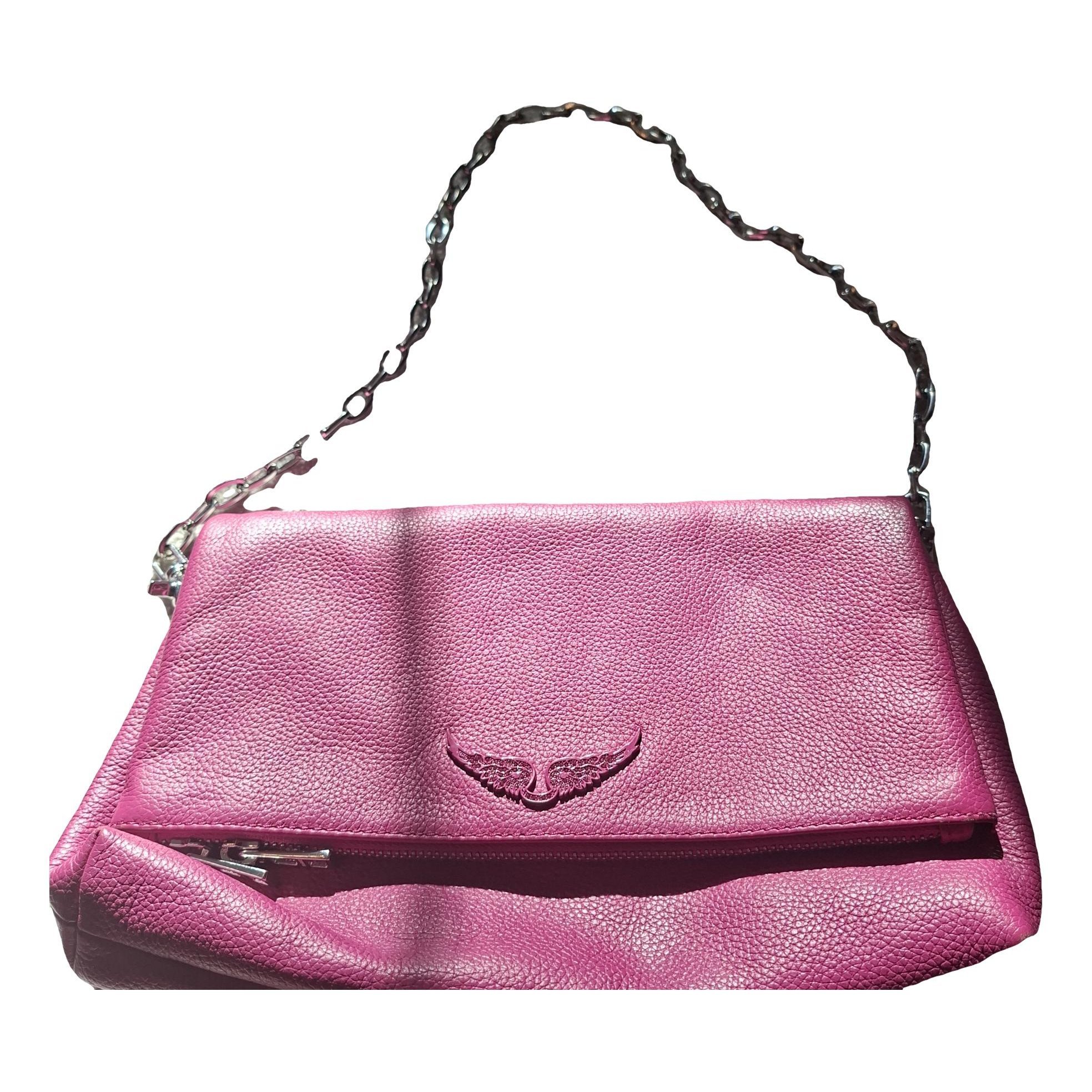 Rock leather crossbody bag