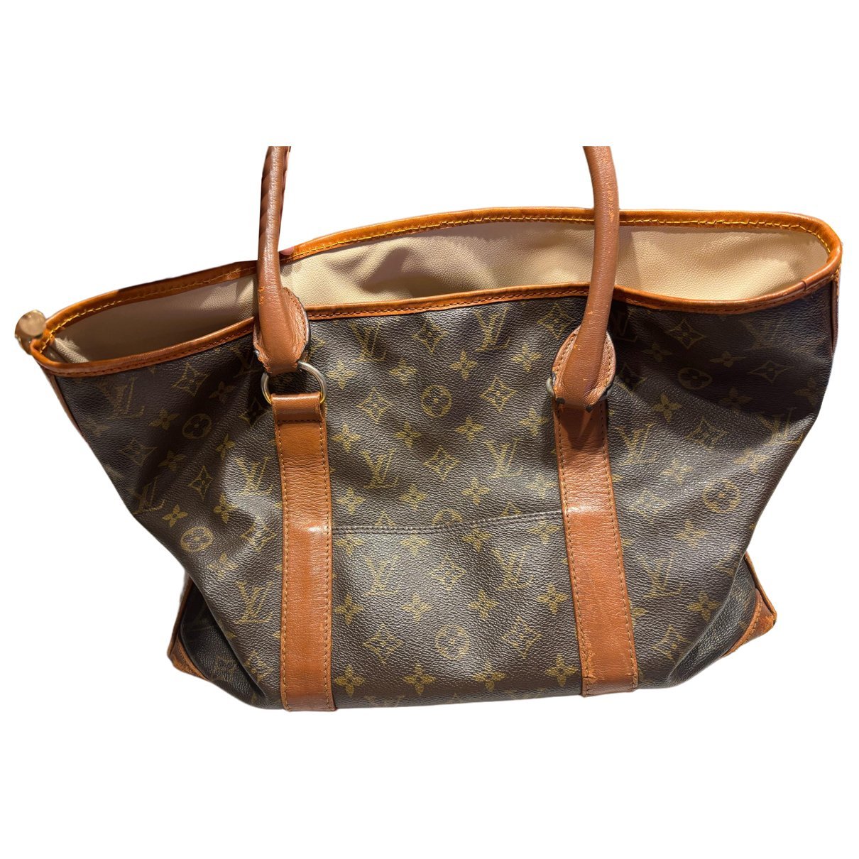 Leather tote