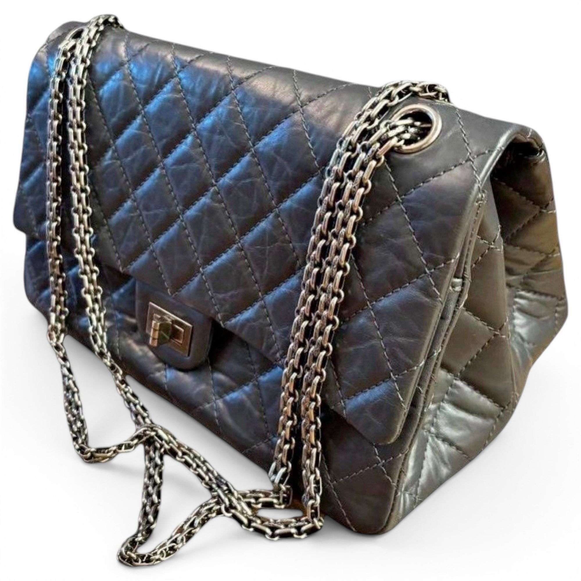 2.55 leather handbag