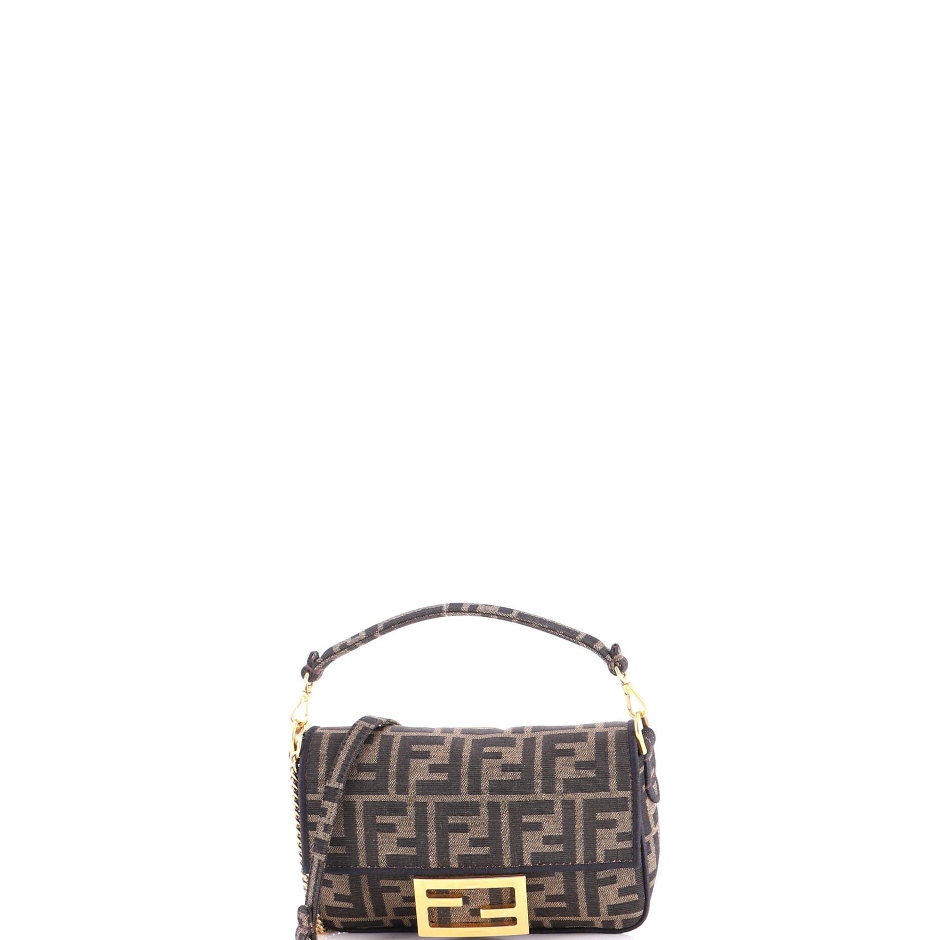 Baguette NM Bag Zucca Canvas Mini