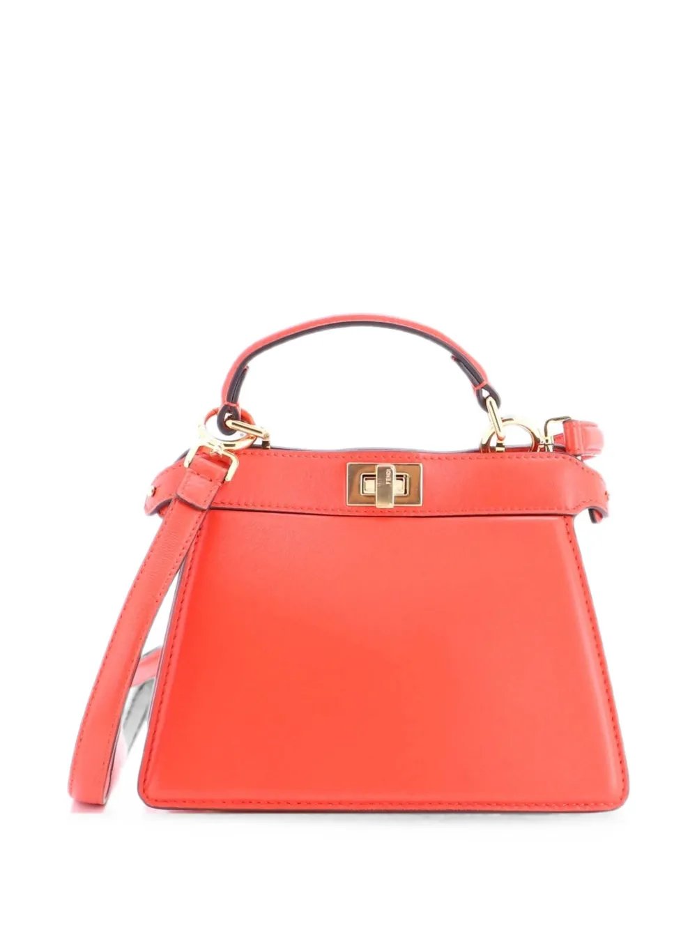 Peekaboo ISeeU Bag Leather Petite crossbody bag