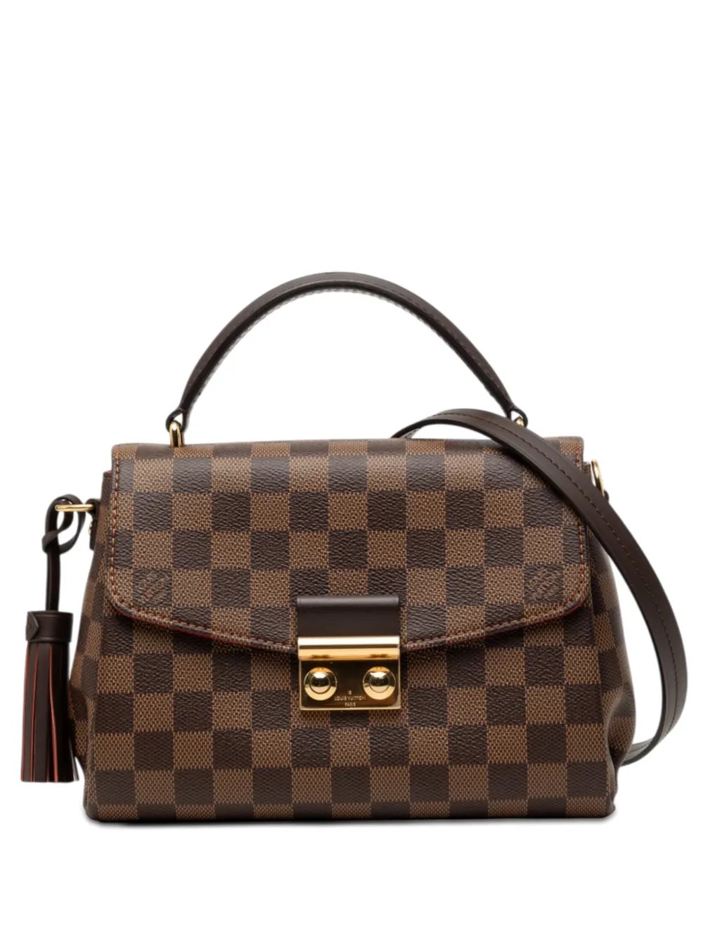 2017 Damier Ebene Croisette satchel
