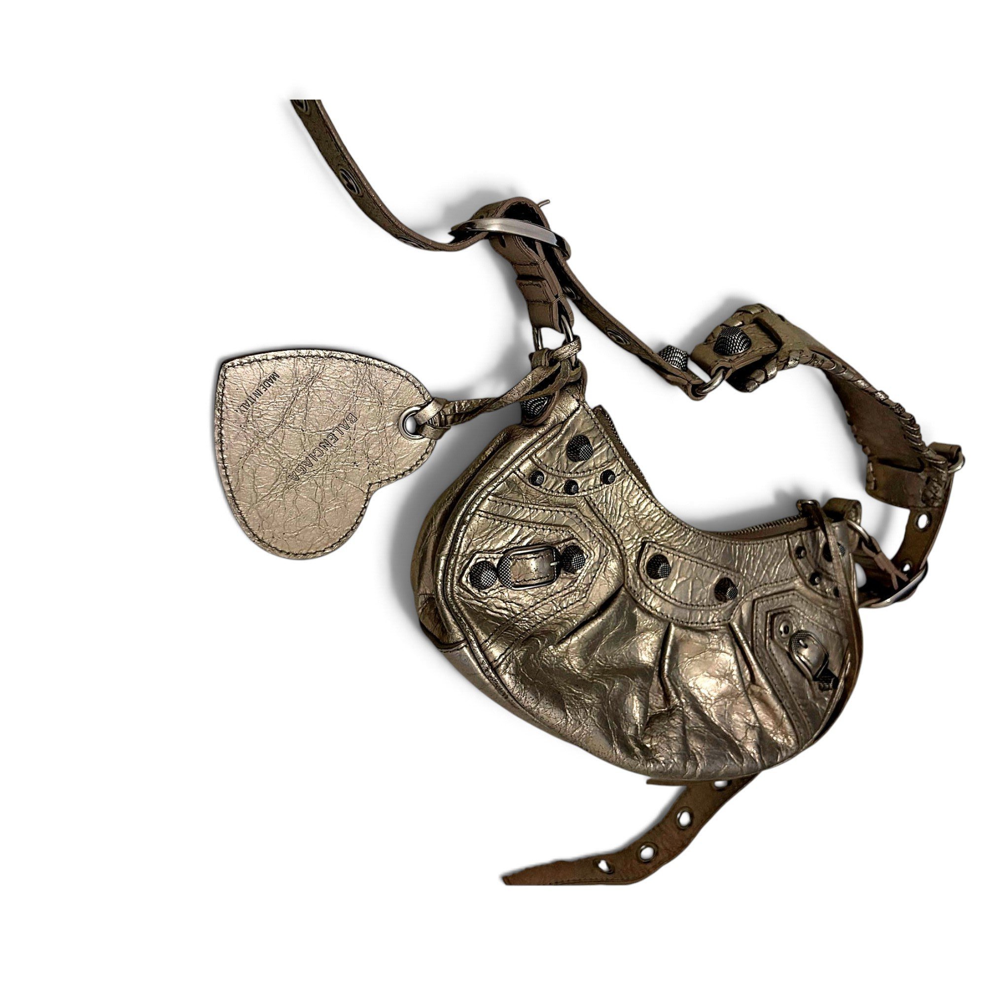 Le Cagole leather handbag