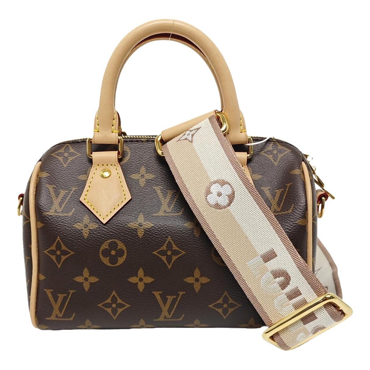 Nano Speedy / Mini HL leather handbag