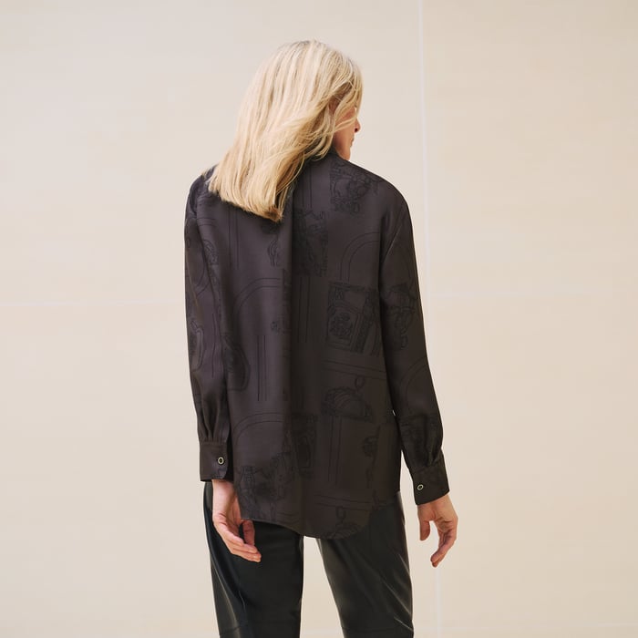 Marron Ébène "En Desordre Finesse" Shirt