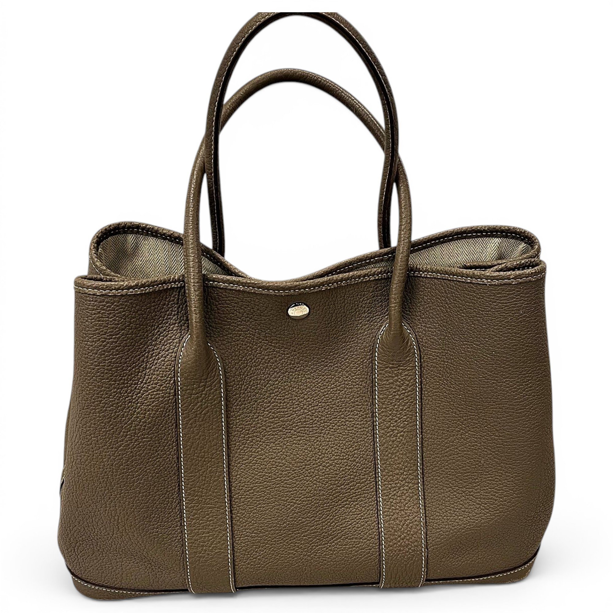 Garden Party leather tote