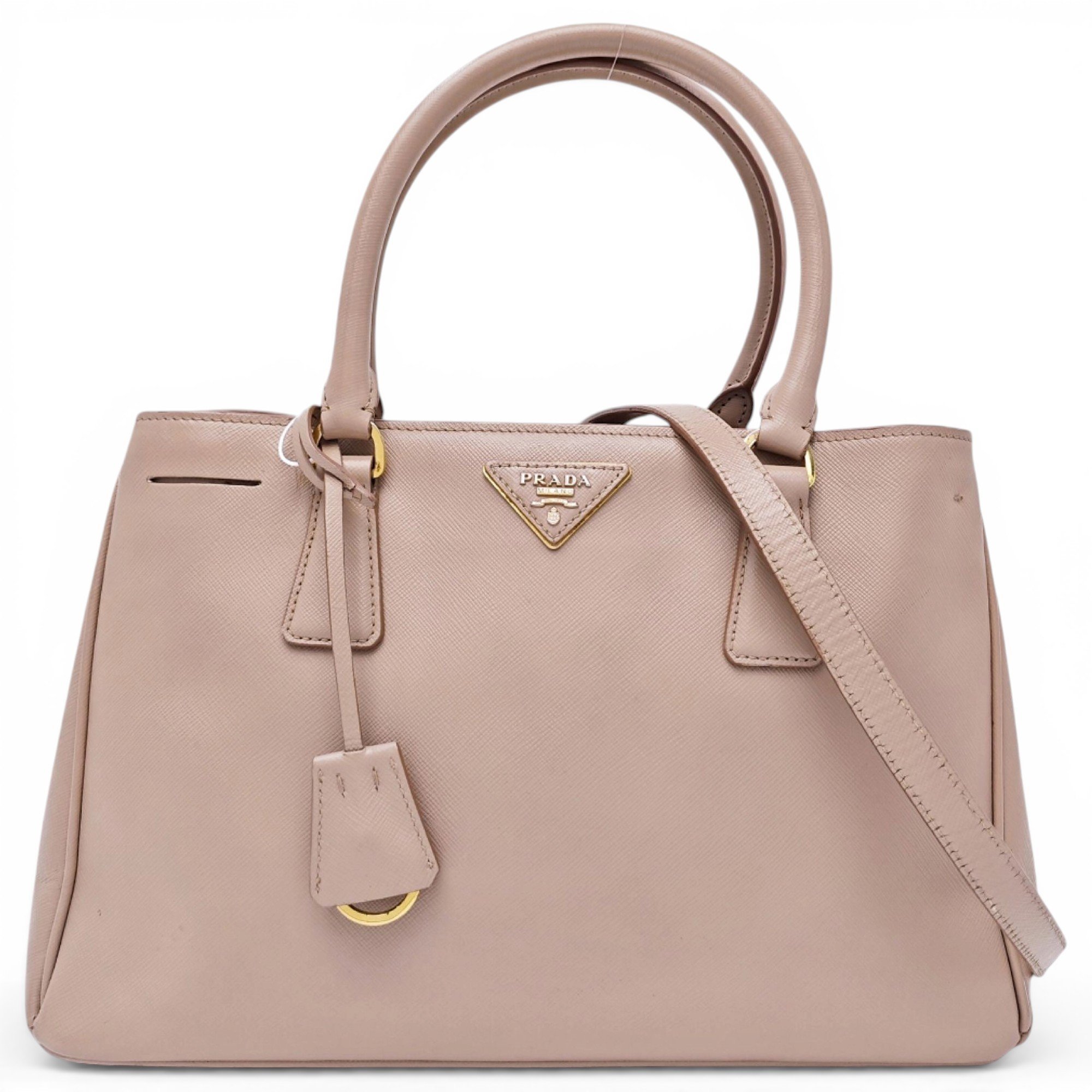 Galleria leather handbag