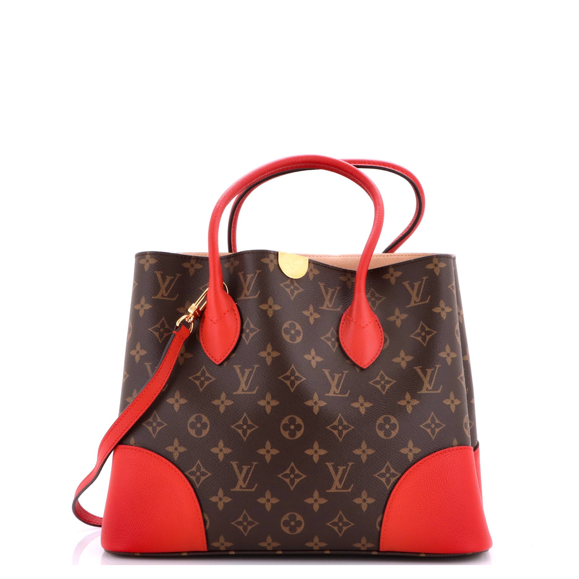 Flandrin Handbag Monogram Canvas and Leather