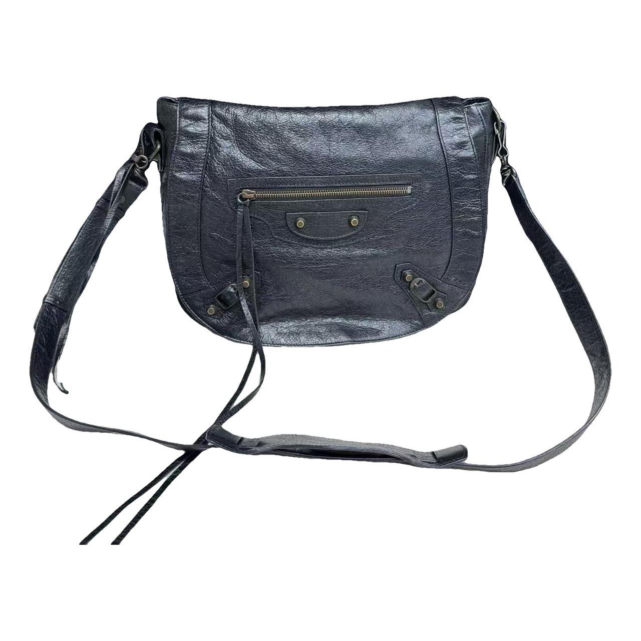 Leather crossbody bag