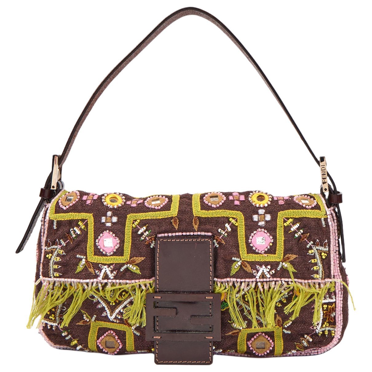 Baguette cloth handbag