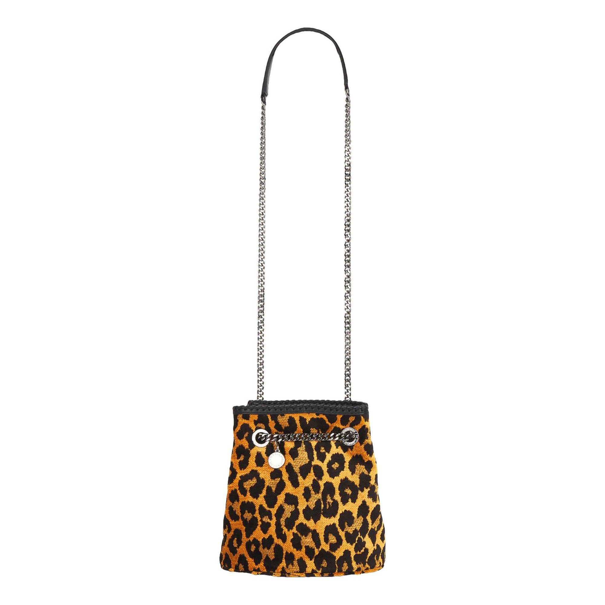 Stella McCartney Falabella leather clutch bag