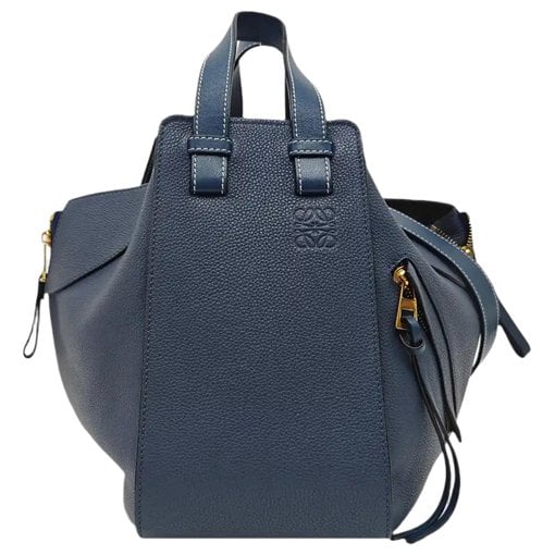 Hammock leather handbag