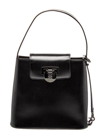 Leather Top Handle Bag Vintage