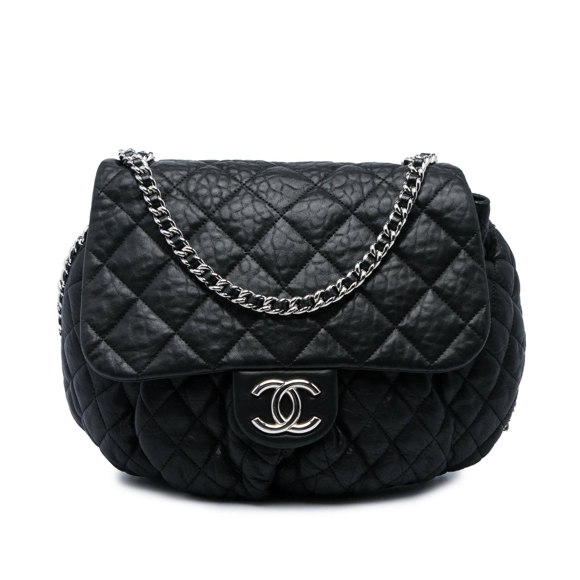 Chain Around pony-style calfskin handbag