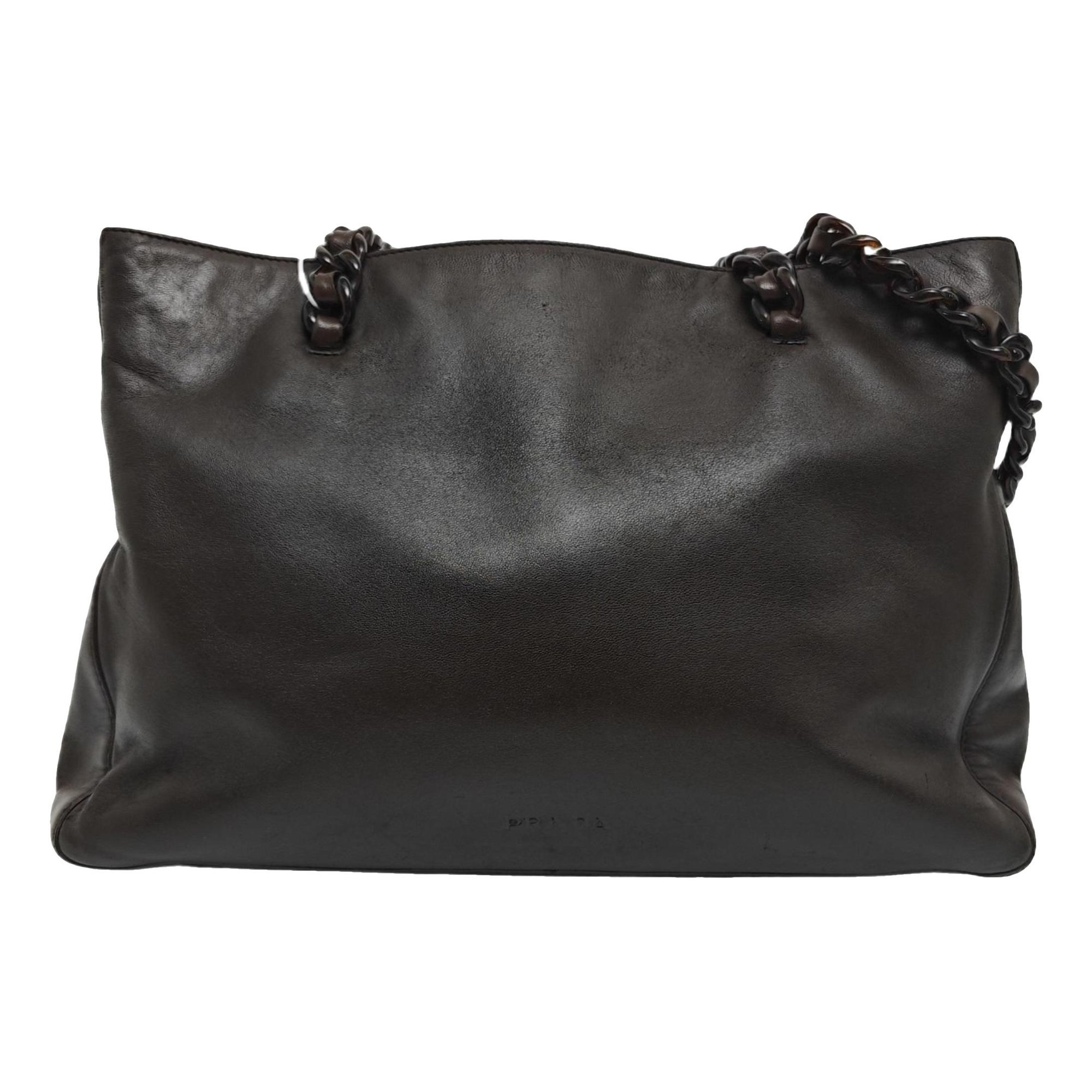 Leather handbag