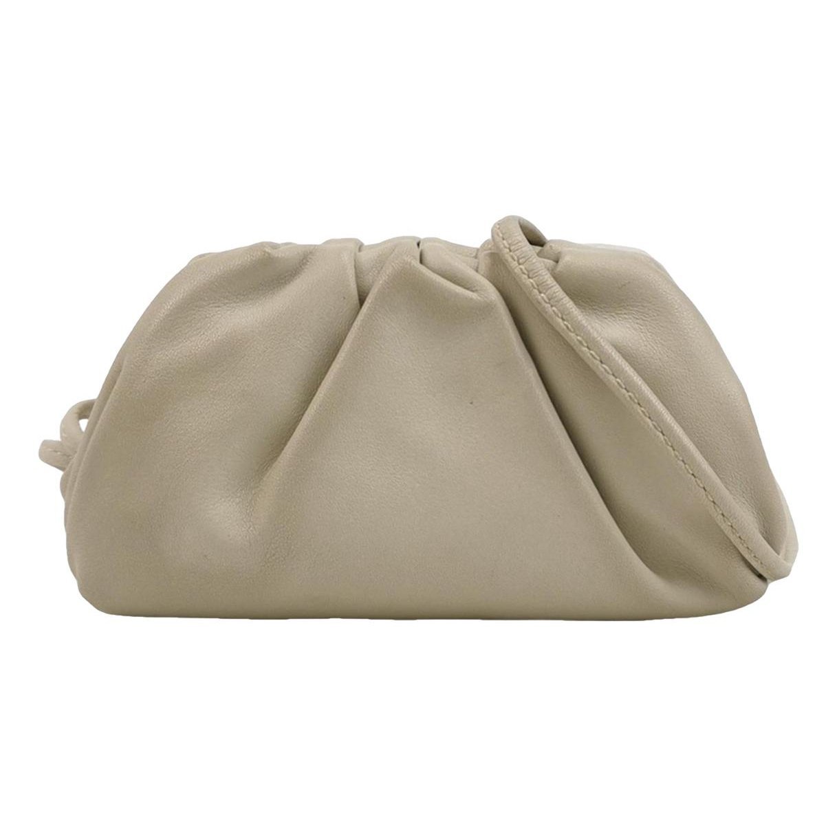 Pouch leather handbag