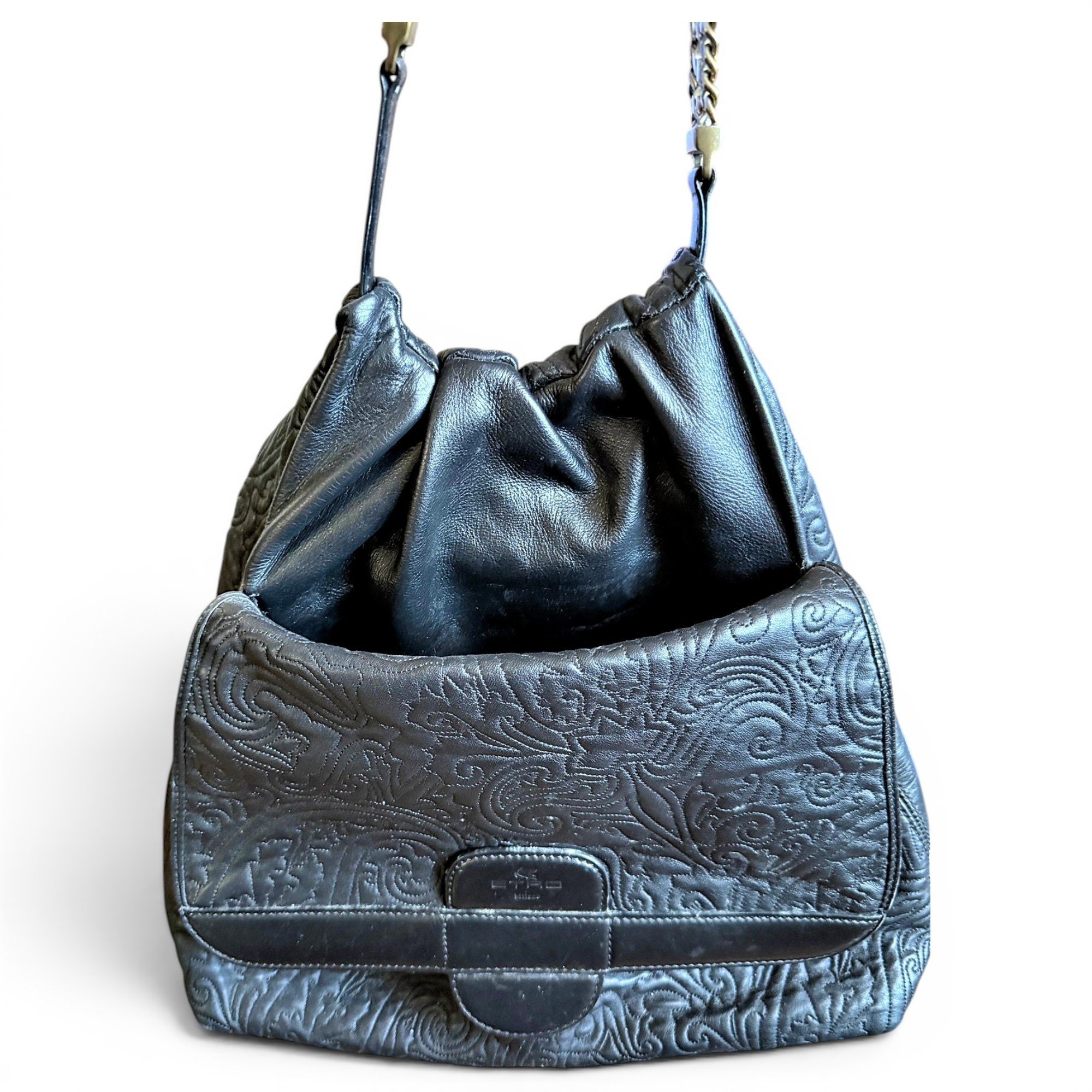 Leather handbag