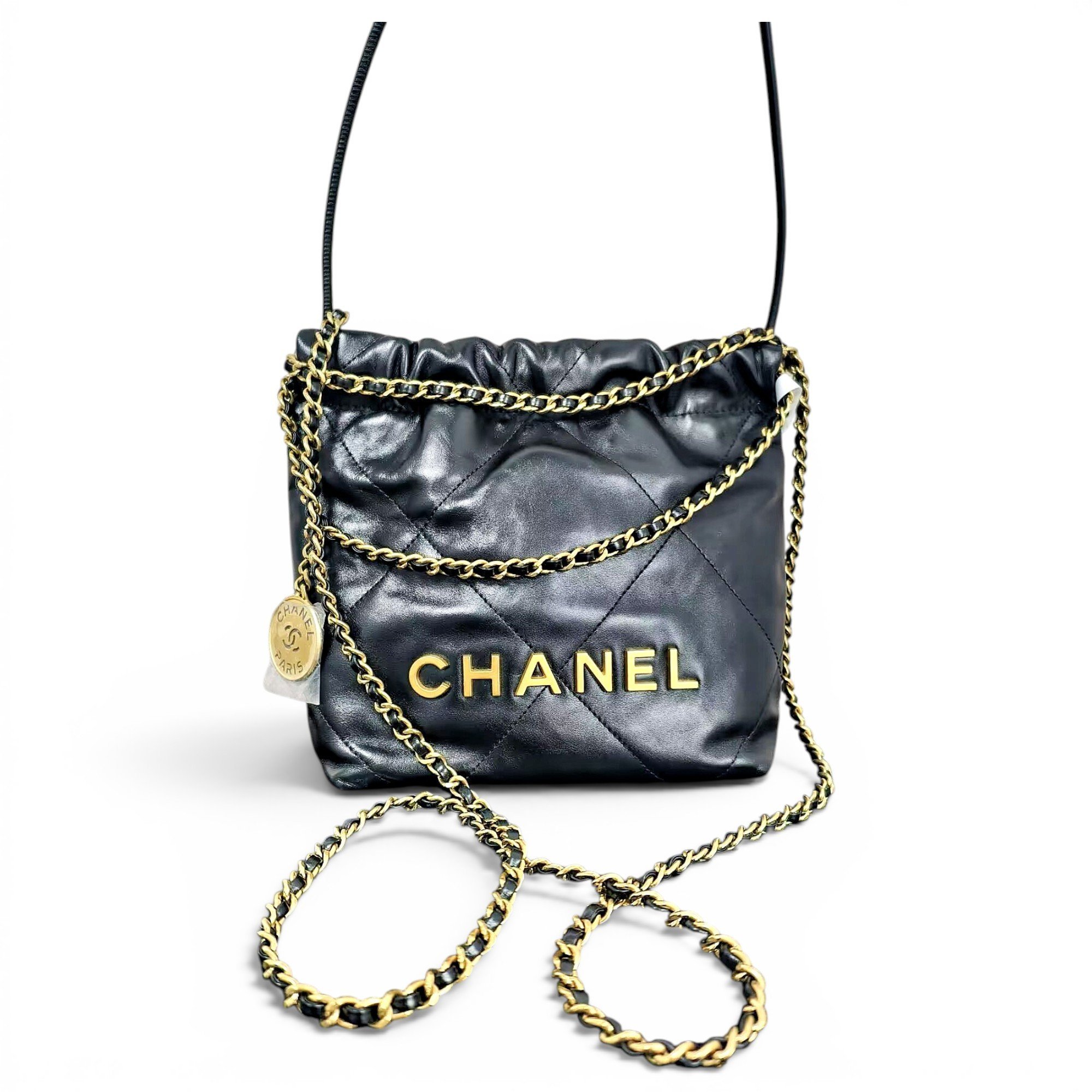 Chanel 22 leather handbag