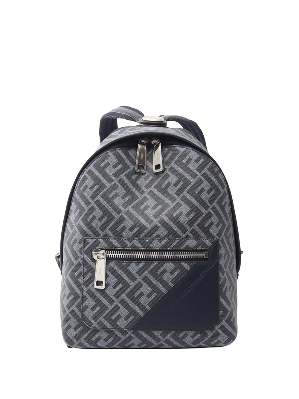 2020-2026 Small Zucca Coated Canvas Chiodo Diagonal backpack