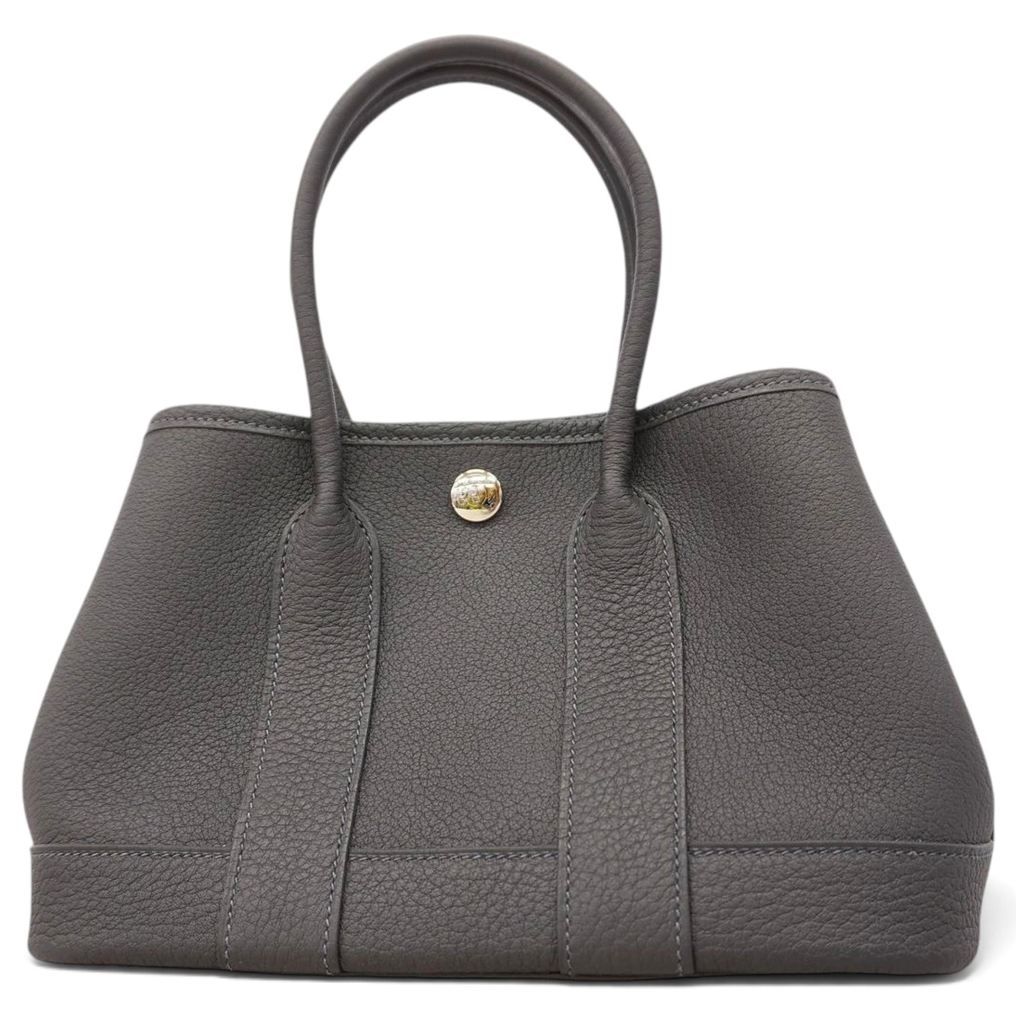 Garden File leather handbag