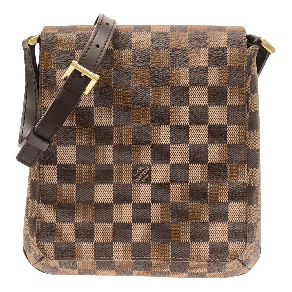 Musette cloth handbag