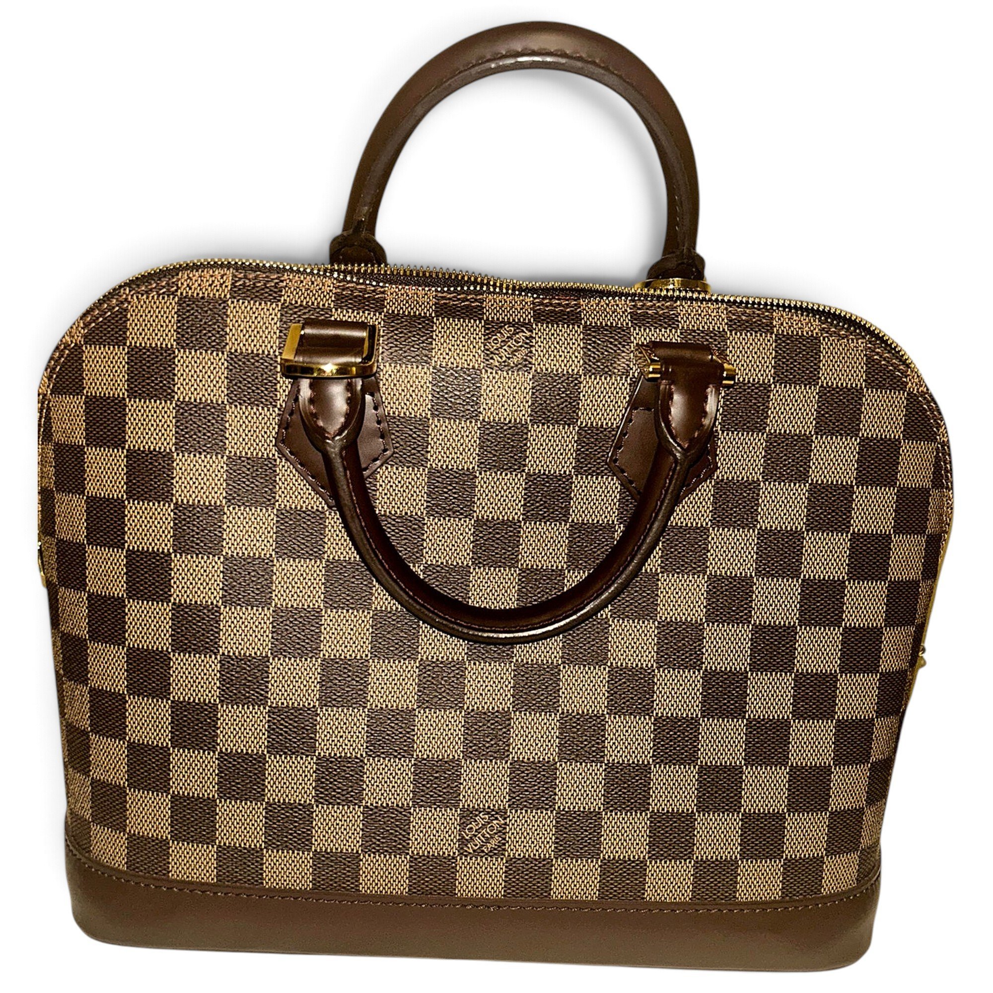 Alma leather handbag