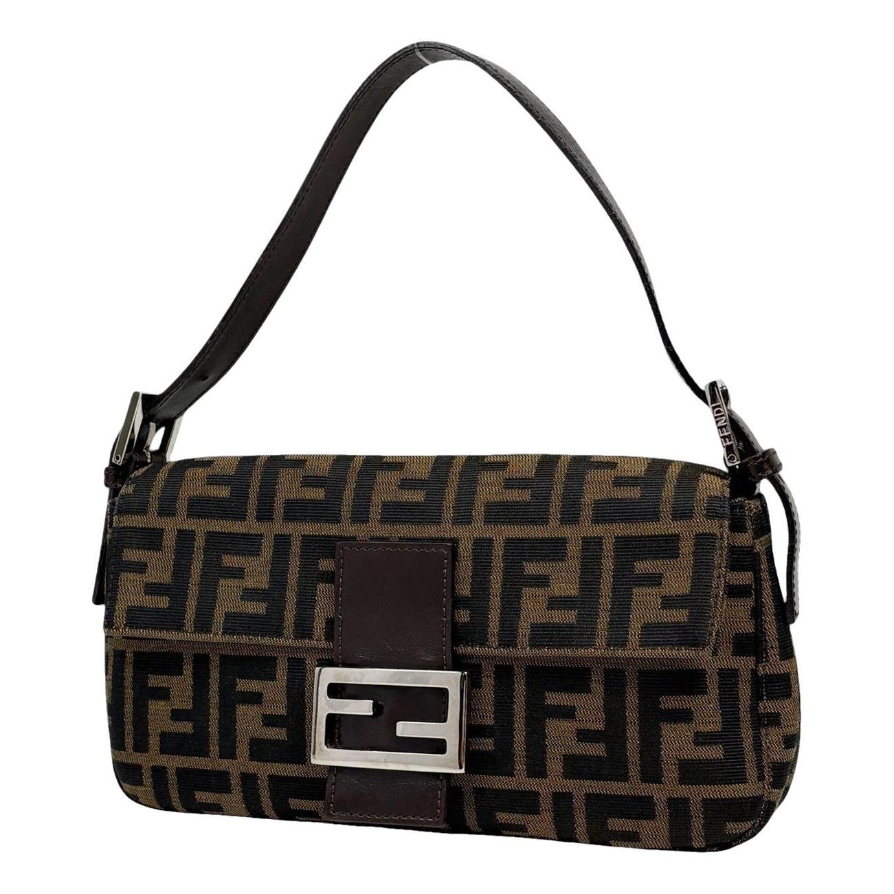 Baguette leather handbag