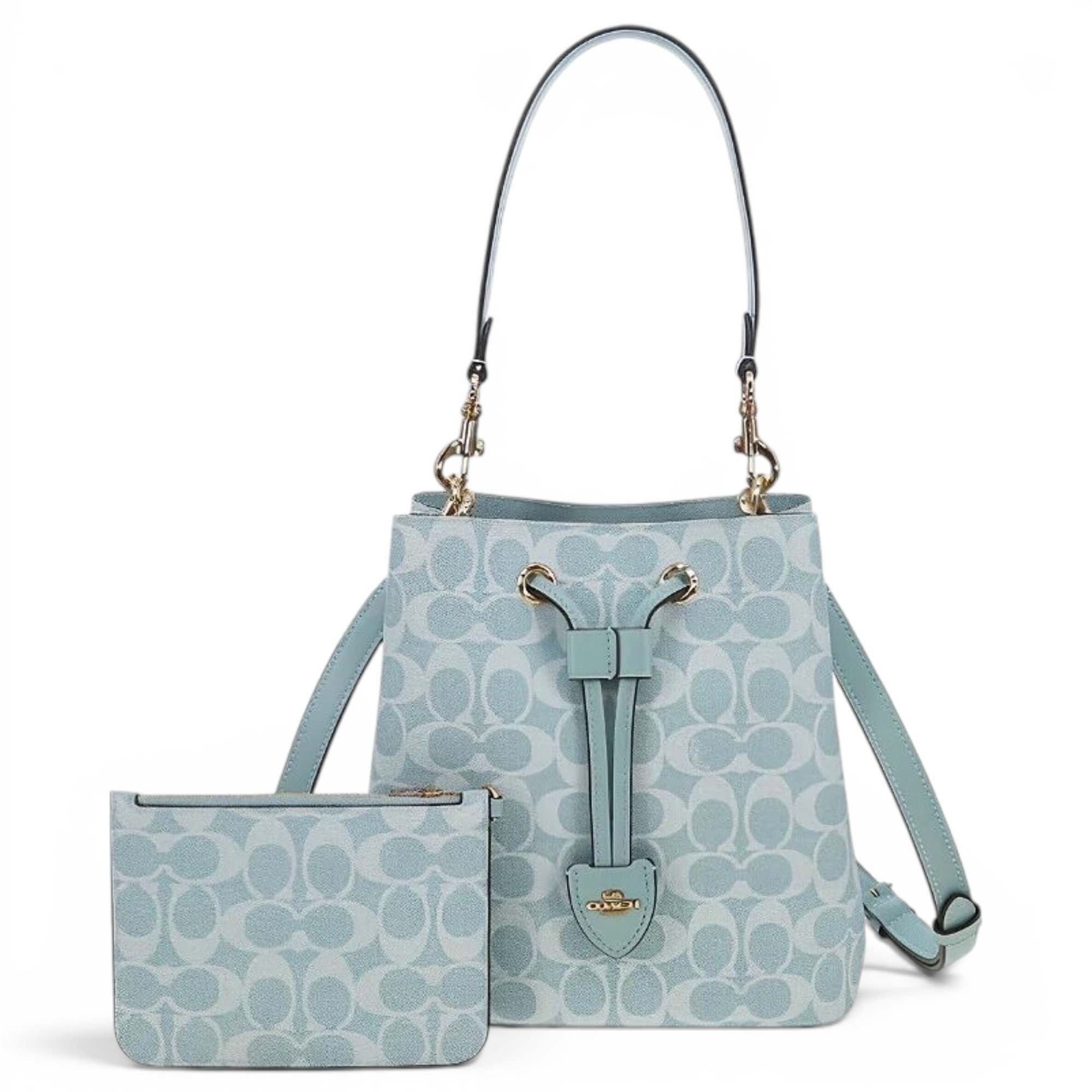 Leather crossbody bag