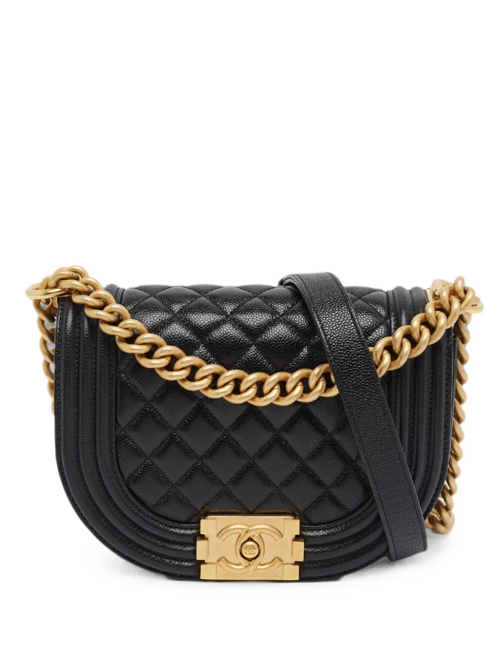 small Boy curved-shape cross-body bag