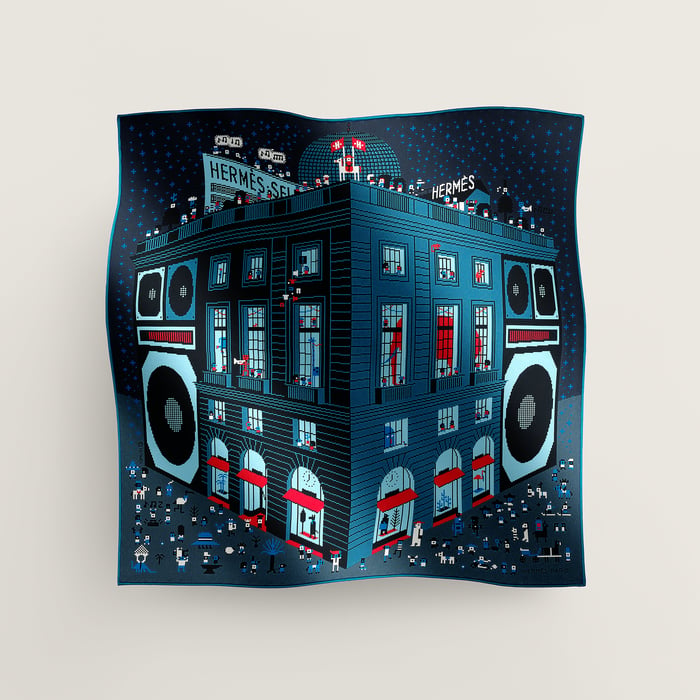 Faubourg Party Pocket Square 45