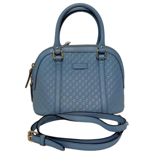 Dôme leather handbag