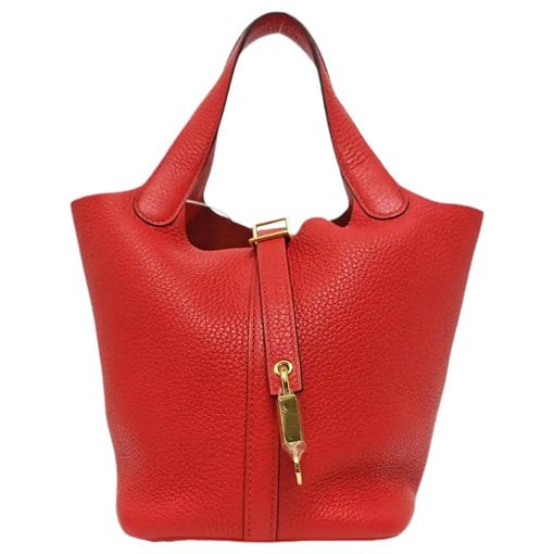 Leather handbag