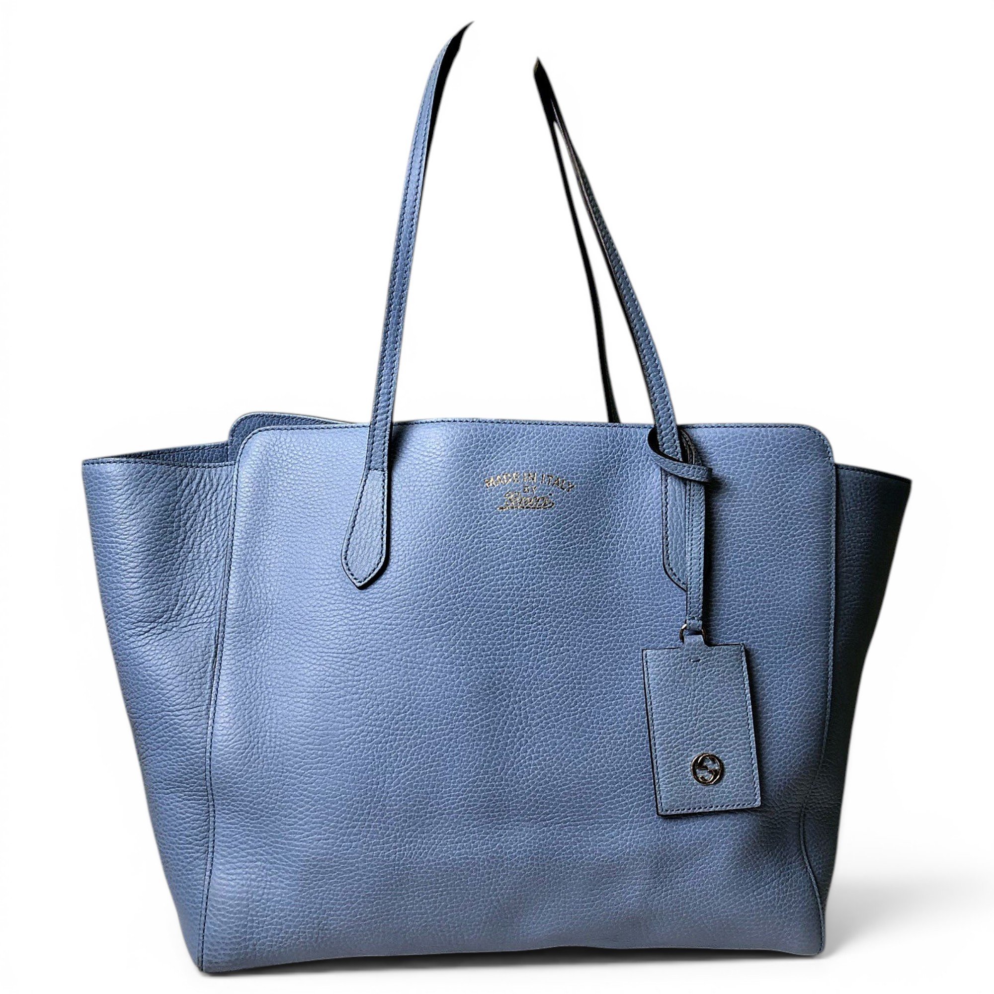 Leather tote