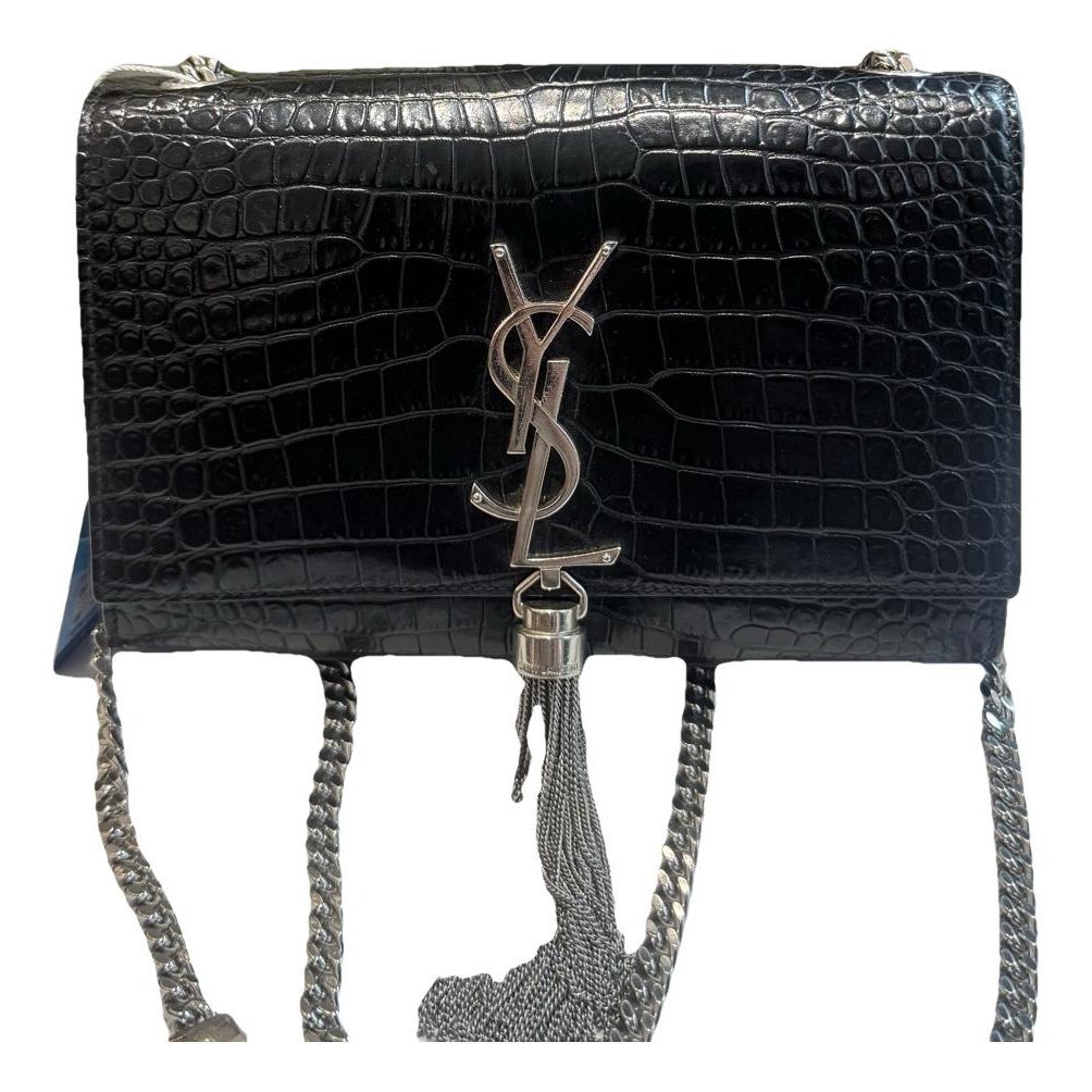 Pompom Kate leather handbag