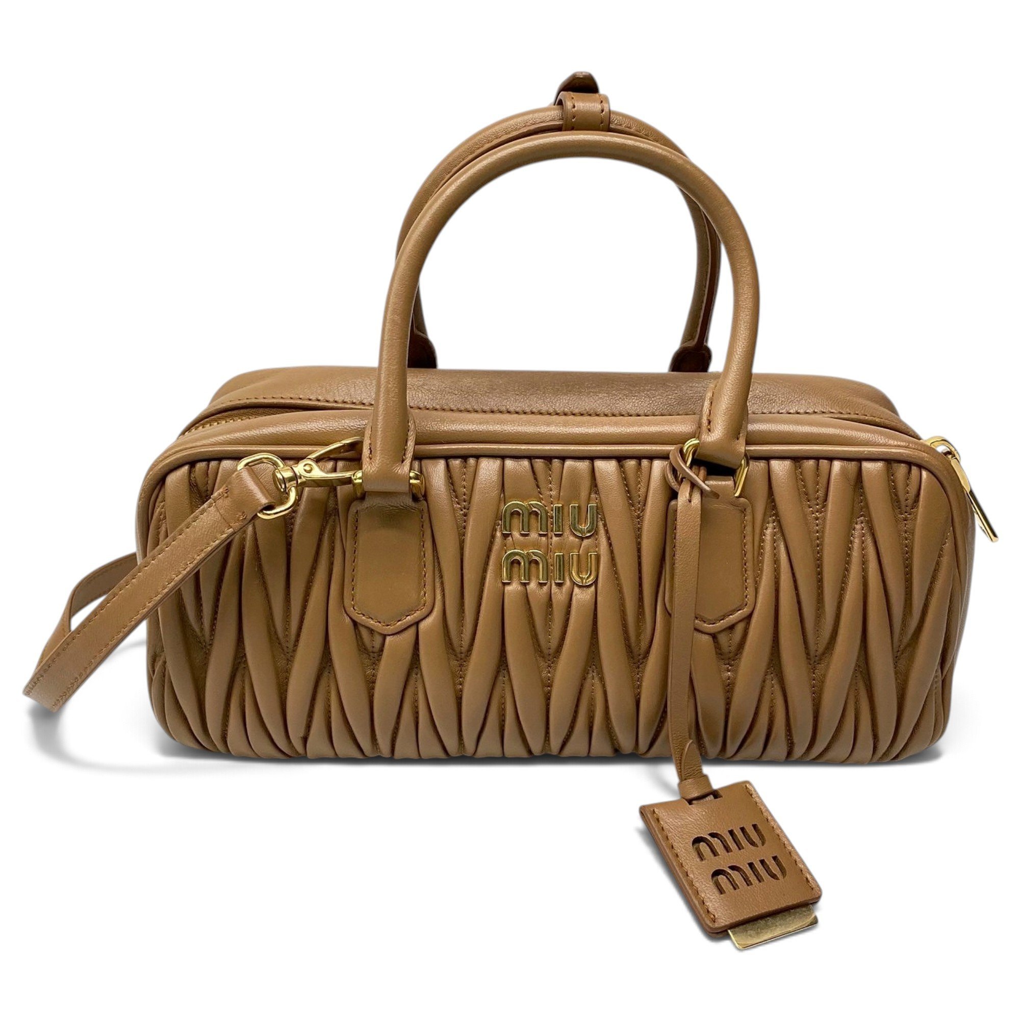 Arcadie leather handbag