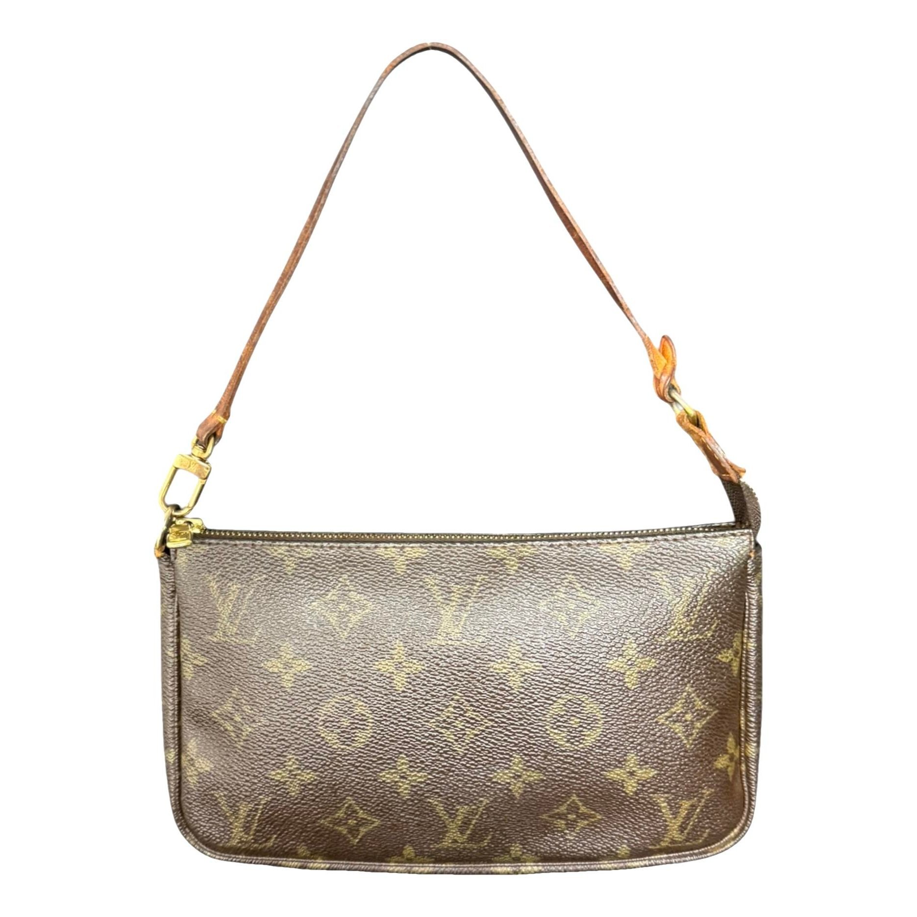Pochette Accessoire leather handbag