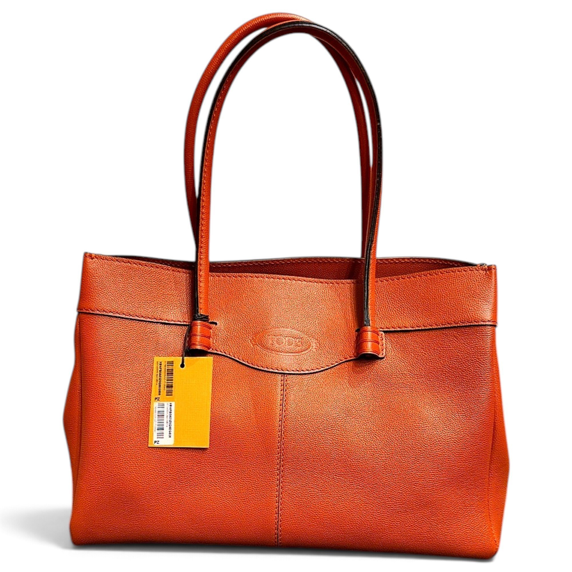 Leather tote